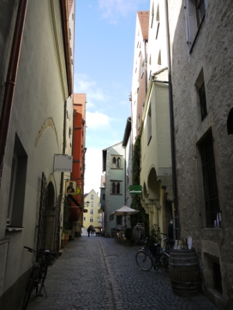 Regensburg street scene