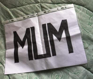 Mum sign