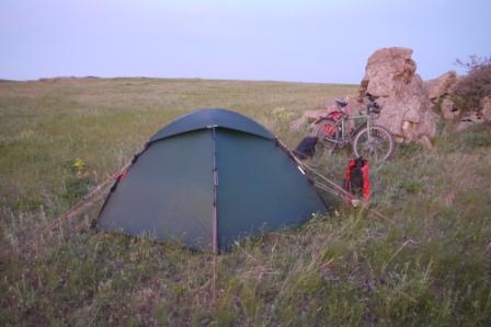 Wild camping